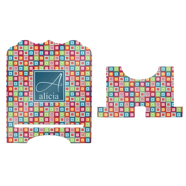 Retro Squares Stylized Tablet Stand - Apvl