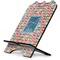 Retro Squares Stylized Tablet Stand - Side View