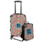 Retro Squares Suitcase Set 4 - MAIN