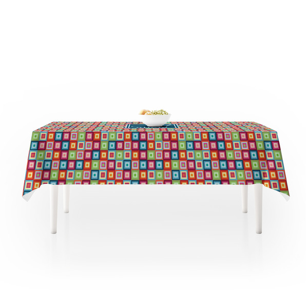 Retro Squares Tablecloths (58"x102") - MAIN