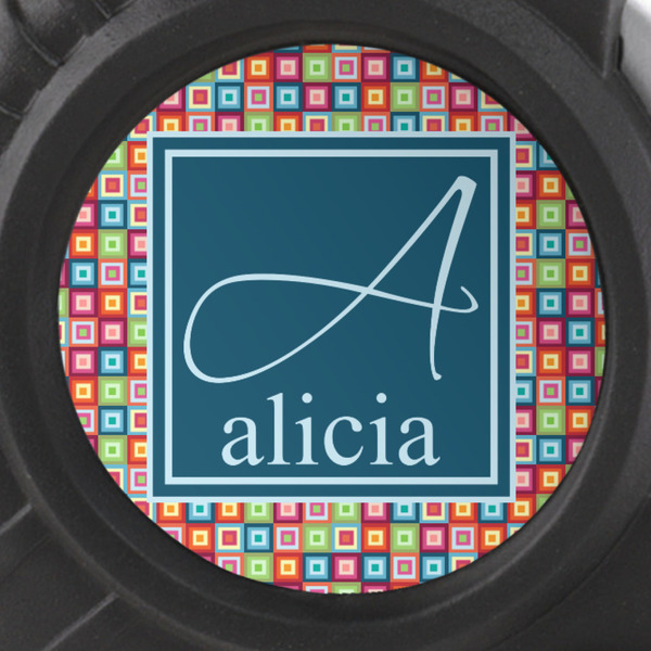 Retro Squares Tape Measure - 25ft - detail