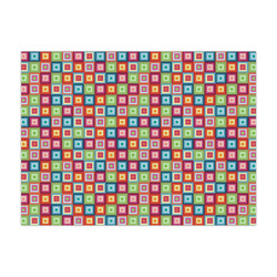 Retro Squares Tissue Paper Sheets - Large - Heavyweight