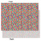 Retro Squares Tissue Paper - Lightweight - Large - Front & Back