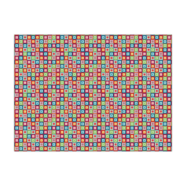 Custom Retro Squares Tissue Paper Sheets