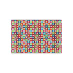 Retro Squares Tissue Paper Sheets - Small - Lightweight