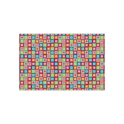 Retro Squares Small Tissue Papers Sheets - Lightweight