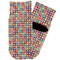 Retro Squares Toddler Ankle Socks