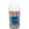 Retro Squares Toddler Sippy Cup (Personalized)