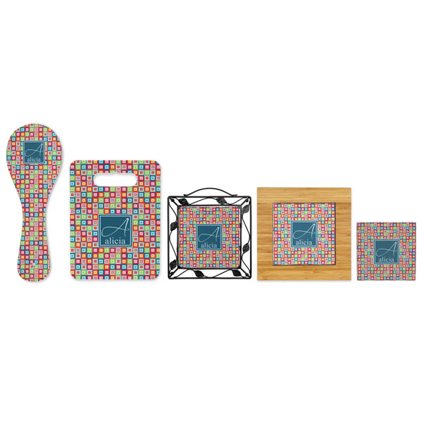 Retro Squares Trivets