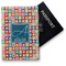 Retro Squares Vinyl Passport Holder (Personalized)