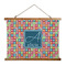 Retro Squares Wall Hanging Tapestry - Landscape - MAIN