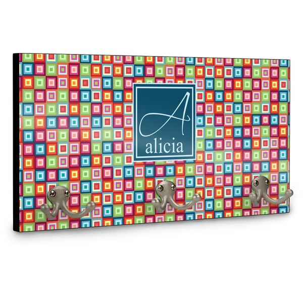 Retro Squares Coat Hanger Main