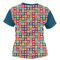 Retro Squares Women's T-shirt Back