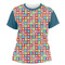Retro Squares Women's Crew T-Shirt - Large