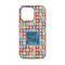 Retro Squares iPhone 13 Mini Case - Back