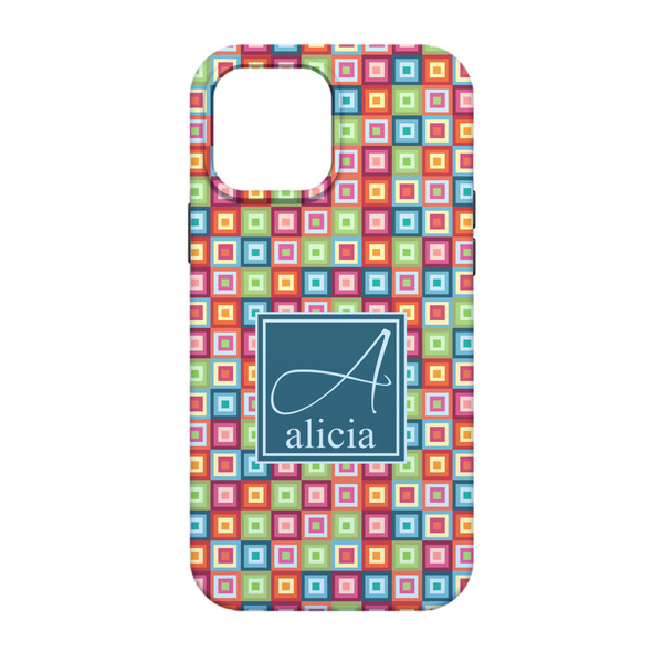 Retro Squares iPhone 13 Tough Case - Back