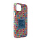 Retro Squares iPhone Case - Plastic - iPhone 14 (Personalized)