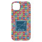 Retro Squares iPhone 14 Pro Max Case - Back