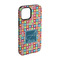 Retro Squares iPhone Case - Rubber Lined - iPhone 15 Pro (Personalized)