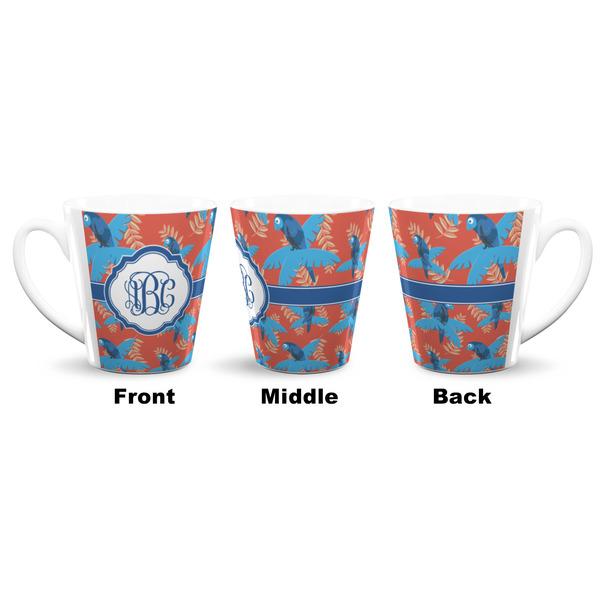 Blue Parrot 12 Oz Latte Mug - Approval