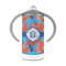 Blue Parrot 12 oz Stainless Steel Sippy Cups - FRONT
