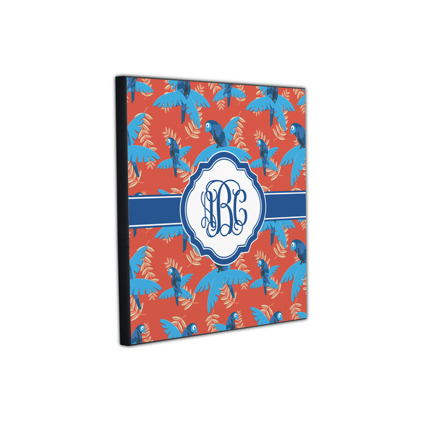 Blue Parrot 12x12 Wood Print - Angle View