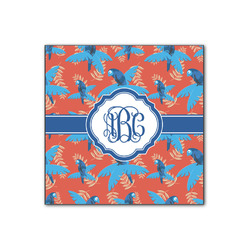 Blue Parrot Wood Print - 12x12 (Personalized)