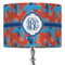 Blue Parrot 16" Drum Lamp Shade - Fabric (Personalized)