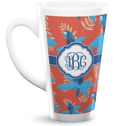 Blue Parrot Latte Mug (Personalized)