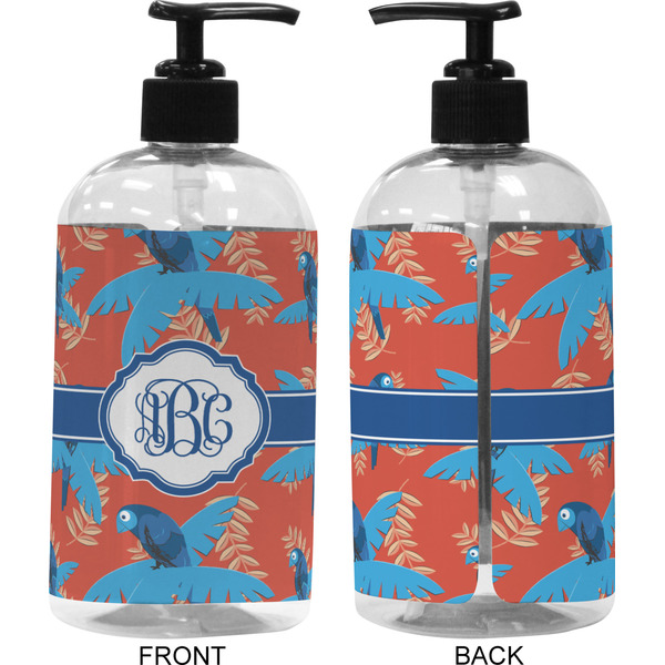 Blue Parrot 16 oz Plastic Liquid Dispenser (Approval)