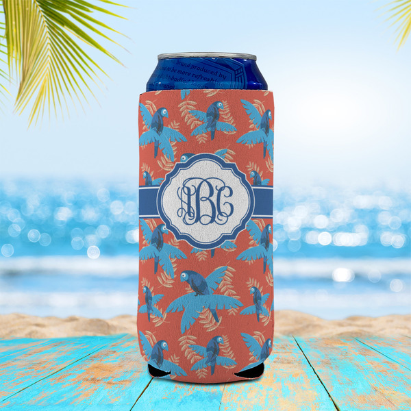 Blue Parrot 16oz Can Sleeve - LIFESTYLE