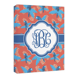 Blue Parrot Canvas Print - 16x20 (Personalized)