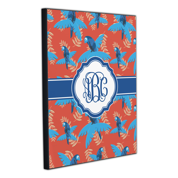 Blue Parrot 20x24 Wood Print - Angle View