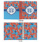 Blue Parrot 3 Ring Binders - Full Wrap - 1" - APPROVAL