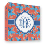 Blue Parrot 3 Ring Binder - Full Wrap - 3" (Personalized)