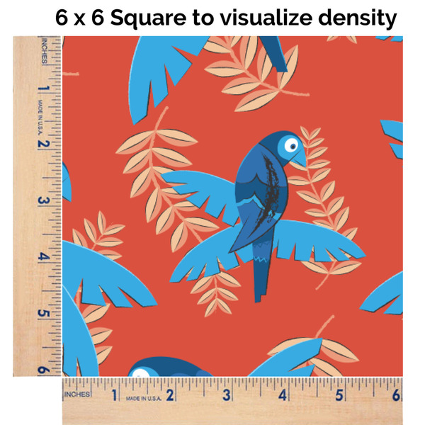 Blue Parrot 6x6 Swatch of Fabric