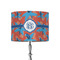 Blue Parrot 8" Drum Lamp Shade - Fabric (Personalized)