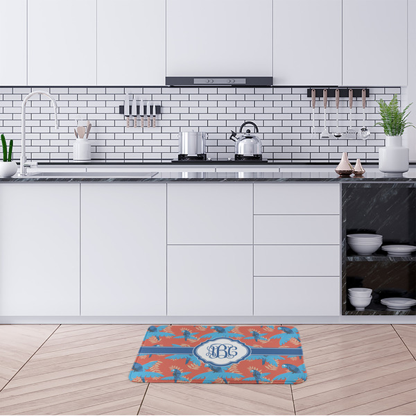 Blue Parrot Anti-Fatigue Kitchen Mats - LIFESTYLE