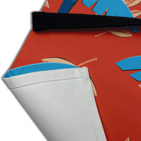 Blue Parrot Apron - (Detail)