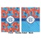 Blue Parrot Baby Blanket (Double Sided - Printed Front and Back)