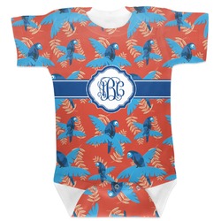Blue Parrot Baby Bodysuit 3-6 (Personalized)