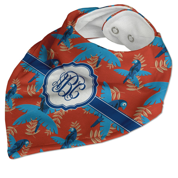 Blue Parrot Bandana Closed