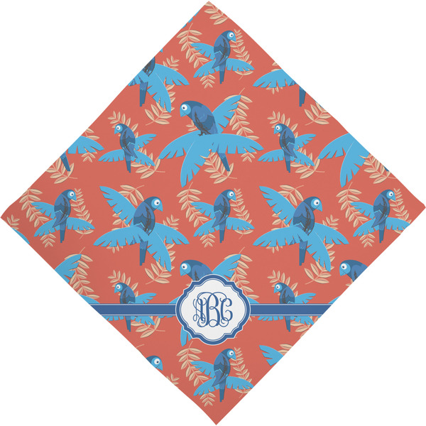 Blue Parrot Bandana - Full View
