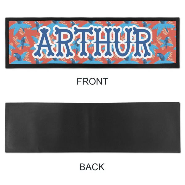 Blue Parrot Bar Mat - Large - APPROVAL