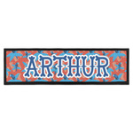 Blue Parrot Bar Mat (Personalized)