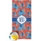 Blue Parrot Beach Towel (Personalized)