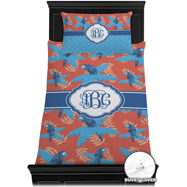 Blue Parrot Bedding Set (TwinXL) - Duvet
