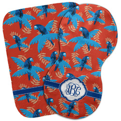 Blue Parrot Burp Cloth (Personalized)
