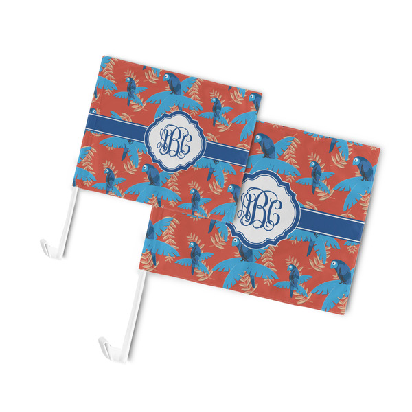 Blue Parrot Car Flags - PARENT MAIN (both sizes)