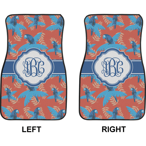 Blue Parrot Car Mat Front - Approval